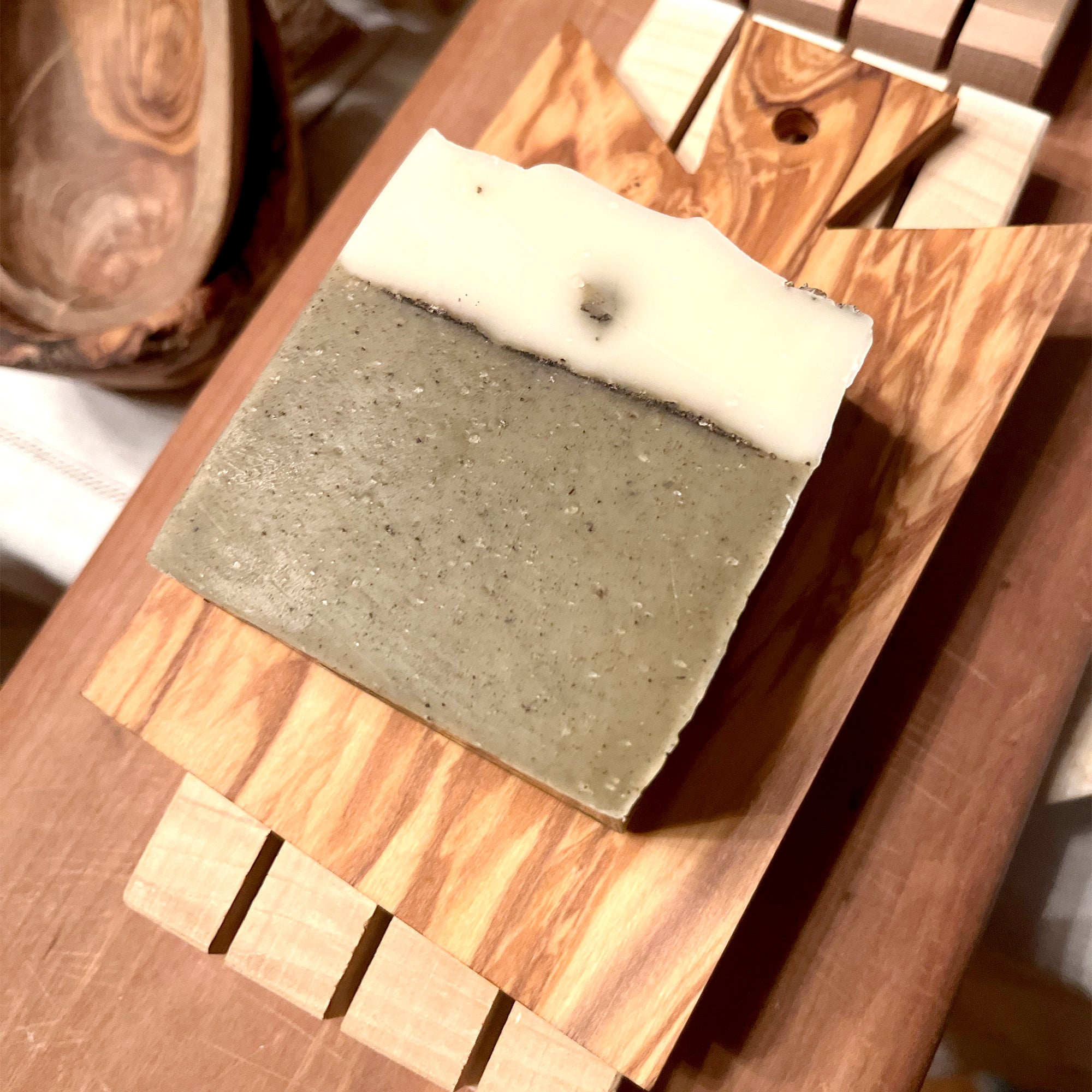 Cedar Wooden Soap Dish